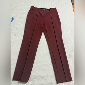 Lafayette 148 New York Men's Maroon Dress Pants